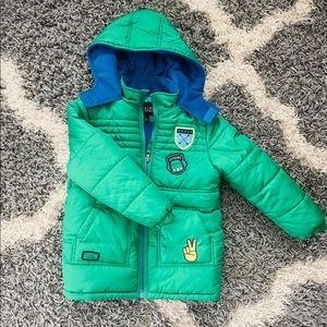 NWOT green Jacket for Children Sz  6